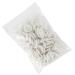 100Pcs Disposable Finger Cots Wear Resistant Rubber Covers Non Slip Thickening for Electronic Industry Labor Material Reduce