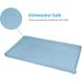 Audwud Silicone Waterproof Pet Feeding Mat - Anti-Slip Dog & Cat Bowl Mat 47x30 cm - Slate Color - Buy Online on GoSupps.com