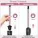 4 in 1 Curling Iron Set - Interchangeable Ceramic Curling Wands & Flat Iron Hair Straightener with Comb Protective Glove & Clips | International Shipping Available - Buy Online on GoSupps.com