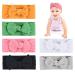 Aolso Baby Girl Nylon Headbands 6pcs Newborn Headbands Baby Headbands Hair Bands Baby Girl Bows Toddler Hairbands and Bows Child Hair Accessories Twist style-6pc