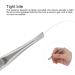 Eyebrow Tweezer Cosmetic Tweezers Durable Good Flexibility for Eyebrows for Facial Makeup - Buy Online on GoSupps.com