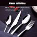 Flatware Sets Silverware Set 410 Stainless Steel Flatware Set Restaurant Kitchen Tableware Set with Gift Box Western Cutlery Dishwasher Safe (Color : Rose Gold Size : 48 Piece) 48 piece Rose Gold - Buy Online on GoSupps.com