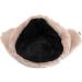 Peicees Winter Ushanka Trapper Hat with Earflaps - Unisex Black Winter Hat for Adults and Kids - Buy Online on GoSupps.com