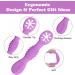 Vicloon Baby Fork 6Pcs Silicone Weaning Utensil Set for Infant Toddler - Easy Grip Soft Spoon - First Led Training Cutlery Kit - Blue/Green/Orange/Pink/Red/Purple - Buy Online on GoSupps.com