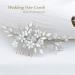Jakawin Bride Wedding Hair Comb HC034 - Silver Bridal Hair Accessories for Women and Girls - Buy Online on GoSupps.com