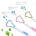 3PCS Soft Silicon Tongue Scraper Set for Effective Bad Breath Cure - Buy Online on GoSupps.com