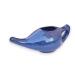 Premium Handmade Durable Ceramic Neti Pot for Nasal Cleansing Nose Cleaner Nasal Cleaner - Sinus - Tool Kit for Home Elegant Blue Gradient Color + 10 Sachet Neti Salt 225 Ml. (7.6 FL Oz) Capacity