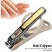 Nikou Nail Clipper - Toenail Cutter Stainless Steel Large Nail Clipper Cutter Trimmer with Magnifying Glass Manicure Tool - Buy Online on GoSupps.com