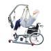 Libracta Patient Lift Transfer Gurt Patient Lift Stairs Board made of network fabric with toilet loop loop with shared leg for nursing Older people disabled people