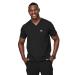 FIGS Leon Scrub Top for Men  3 Pockets Tailored Fit Modern V-Neck 4-Way Stretch Moisture-Wicking Men's Scrubs Medium Black