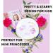 BB Kids Face Masks Spa 5-Pack + Headband | Princess Facial Masks for Girls | 100% Cotton Sheets | Ideal for Spa Party, Birthday, Sleepover - Buy Online on GoSupps.com