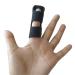 Trigger Finger Splint - Straighten Broken or Bent Fingers & Thumbs Mallet Finger Splint for Stenosing Tenosynovitis Finger Pain Relief or Locking Finger Tendon Black With Hole