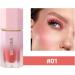 Soft Gel-Cream Blush Liquid Blush for Cheeks Lightweight Long-Wearing Smudge-Proof Natural-Looking Liquid Blush Makeup - Buy Online on GoSupps.com