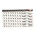 Outanaya 9 Sheets Waterproof Eyebrow Stickers Makeup Brow Sticker Makeup Tools 6d Make up Transfer Stickers