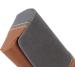 Paule & Knopf Two-Tone Glasses Case PASCAL | Elegant Leather Look Decorative Stitching & Magnetic Closure - Grey-Brown | International Shipping Available - Buy Online on GoSupps.com