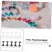 2 Sets Nail Holder Fingernail Display Stands Nail Tip Practice Holder Nail Art Practice Stands Nail Practice Stands Nail Stand Nail Practice Holder Acrylic Checkerboard Crystal - Buy Online on GoSupps.com