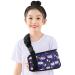 Ledhlth Cat Kids Arm Sling for Girls Blue Cute Toddler Shoulder Sling for Shoulder Injury Children Elbow Sling for Shoulder Surgery Padiatric Wrist Sling for Arm Broken (Kids L)