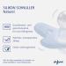 Buy Difrax Natural Silicone Baby Pacifiers 0-6 Months - 2 Set - BPA-Free Optimal Air Supply Light Blue & Gray - International Shipping Available - Buy Online on GoSupps.com