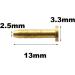Heyous 10 Set Brass Brake Hose & Olive Insert for Shimano BH59 BH90 Avid Sram Hydraulic Disc Brake Hose - Buy Online on GoSupps.com