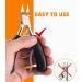 Zawaer Professional Nail Scissors Set Stainless Steel Manicure Set Sharp Nail Clippers for Thick and Ingrown Toenails 7 Pieces Pedicure Set Nail Scissors Toenails with Nail Clippers and Cuticle - Buy Online on GoSupps.com