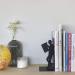 Buy Balvi The Reader Black Metal Bookend - Unique Design for Book Lovers | International Shipping Available - Buy Online on GoSupps.com