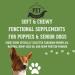 The Granville Island Pet Treatery Soft & Chewy Supplement Calming Supplement for Dogs Perfect Hemp Based Supplement for Puppies & Senior Dogs Made in Canada Beef (For Calming) - Buy Online on GoSupps.com