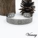 Vicmag Lymphatic Drainage Copper Bracelet for Men | 9X Ultra Strength Magnetic | 99.99% Pure Copper | Adjustable Size | Grey Celtic Knot 2 Design | Gift Box Included - Buy Online on GoSupps.com