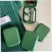 Solustre Contact Lens Container Set with Mirror Glitter Makeup & Travel Organizer Frosted Plastic Case for Lenses - Buy Online on GoSupps.com