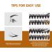 240 Pcs Individual 30D+40D D Curl Lash Clusters - Soft False Eyelashes for DIY Lash Extensions at Home - Buy Online on GoSupps.com