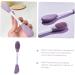 WOFASHPURET Mask Applicator facial scrubber for silicone wash scrubber scruber cleaning scrubber tools facial tool silicone scrubber applicator double head apply Silica gel Mask Brush - Buy Online on GoSupps.com