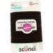 Scunci Brown No Damage Hair Elastics, 18 Count - Gentle and Secure Hold - Buy Online on GoSupps.com