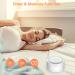 White Noise Sound Machine with 30 Non-looping Sounds | 36-Level Volume | Memory Function and Timer | Touch Night Light | for Adults, Baby, Elder - Buy Online on GoSupps.com