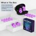 Aopigavi Ear Plugs for Sleeping - Noise Reduction 25-33dB 2 Pairs + 16 Ear Tips - Soft Silicone Noise Cancelling Earplugs for Sleep Study & Work - Purple - Buy Online on GoSupps.com