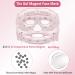 Acupoint Magnets Gel Face Mask - Reusable Ice Pack for Cold Hot Therapy, Skin Firming, Puffy Eyes, Headache Relief - Buy Online on GoSupps.com