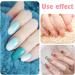 Bekecidi Nail Art Set with 200 Soft White Sponges and a Durable Grab Pen for Ombre Nail Art Create a Variety of Nail Art Styles - Buy Online on GoSupps.com