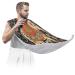 Ethnic Elephant Beard Bib Apron Beard Hair Catcher for Men Shaving Fathers Day Anniversary Christmas Gifts for Dad Husband Beard Bib with 2 Suction Cups