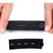 COEAYO 4PCS Elastic Waistband Extenders - Adjustable Button Extenders for Jeans | Black Waistband Expanders for Men and Women - Buy Online on GoSupps.com