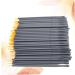 Baluue 100pcs Wand Applicator Eyeliner Liquid Eye Makeup Brushes White Liquid Eyeliner White Eye Liner 15cmX10cm Orange - Buy Online on GoSupps.com