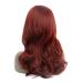 Buy Long Red Wavy Synthetic Wig for Women - 80s 70s 60s 50s Brazilian Curly Cosplay Hair - Buy Online on GoSupps.com