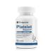 Trexgenics PLATELET Support Advanced Formula with Carica Papaya Giloy Iron Vitamin B6 B12 C & D3 (60 Veg. Capsules) (Pack of 1)
