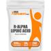 BulkSupplements.com R-Alpha Lipoic Acid Powder - R-ALA Supplement R Alpha Lipoic Acid 200mg - Antioxidants Supplement Gluten Free 200mg per Serving 50g (1.8 oz) (Pack of 1) 250 Servings (Pack of 1)