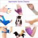 Self Adhesive Elastic Bandage 15/20 Rolls Adhesive Flexible Breathable First Aid Gauze Ideal for Stretch Athletic Improve Blood Circulation Swelling Strain Relief (20Rolls--Random Color) - Buy Online on GoSupps.com