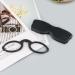 MMOWW Ultra-Light Mini Reading Glasses for Men & Women - Slide-Free Compact Black 1.5x Reading Aid - Buy Online on GoSupps.com