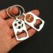 Bottle Opener Keychain Football Beer Soda Bottle Opener Keyring Beverage Bottle Opener Key Ring for Women Men Gift for Christmas Birthday - Buy Online on GoSupps.com