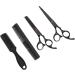 Hair Cutting Scissors Set with Straight Shear and Thinning Shear for Home Salon Barber - Buy Online on GoSupps.com