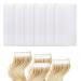 simarro 144Pcs Hair Extension Tape Tabs Double Sided Adhesive Wig Tapes Tabs for Hair Extensions Replacement Tapes for Human Hair Wig Tape Waterproof Wig Tape Beauty Tools (Clear)
