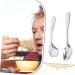 Beaupretty Adaptive Eating Utensils Set for Seniors & Disabled - Angled Spoon Bendable Fork & Tremor Spoon - Perfect for Easy Feeding - Buy Online on GoSupps.com