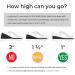 Men's Shoe Lifts - 1 1/4 Inch Height Increase Elevator Insoles - Taller Shoes Solution - IK207 - Buy Online on GoSupps.com