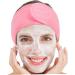 Spa Headband Spa Facial Headbands Pink Makeup Headband Shower Bath Head Wrap Skincare Hair Band with Fastening Tape for Washing Face - Buy Online on GoSupps.com