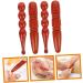 4-Piece Healeved Acupuncture Rod Set | Portable Wooden Pressure Point Massager | Unique Acupressure & Foot Massage Tools | 13x2.5cm - Buy Online on GoSupps.com